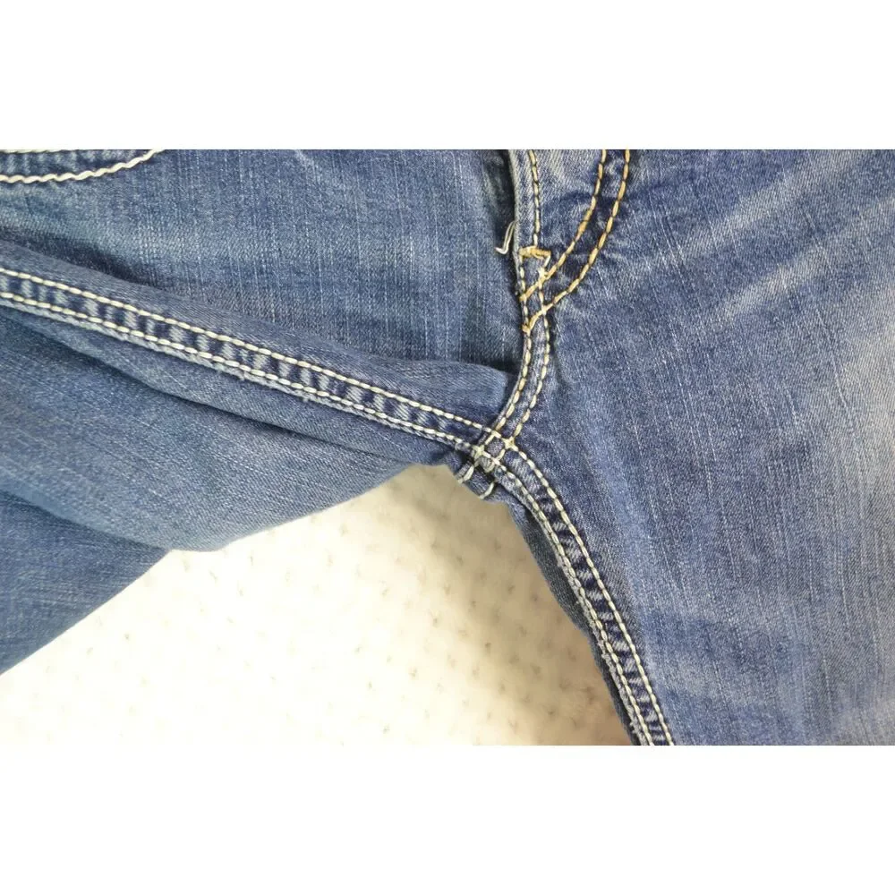 Silver Jeans Frances Women's 29 Medium Wash Low Rise Carpri